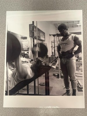 ROBBY ROBINSON & DENNY GABLE bodybuilding muscle photo (rp)