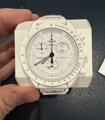 OMEGA x Swatch MoonSwatch Mission to the Moonphase Chronograph 42mm White Snoopy