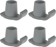 Walker Glide Skis, 4 Pcs Universal Fit Walker Ski Glides,Easy to Use Rubber Walk