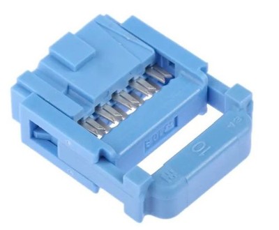 50 x TE Connectivity 10-fach IDC Stecker Buchse für Kabel, 2-reihig