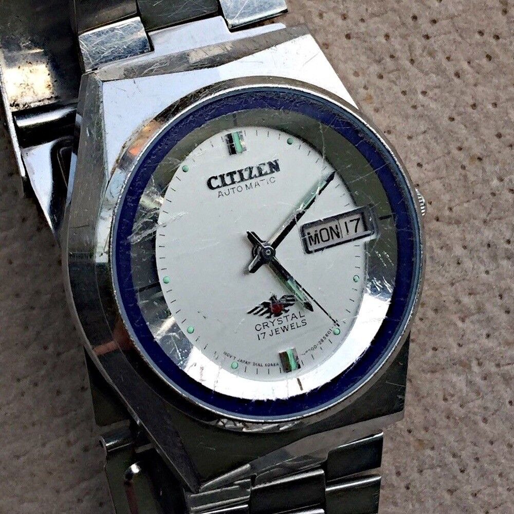 Citizen Automatic GN-4W-S Watch Crystal Seven Working 31Mm Citizen Automatic GN-4W-S Watch Crystal Seven Working 31Mm