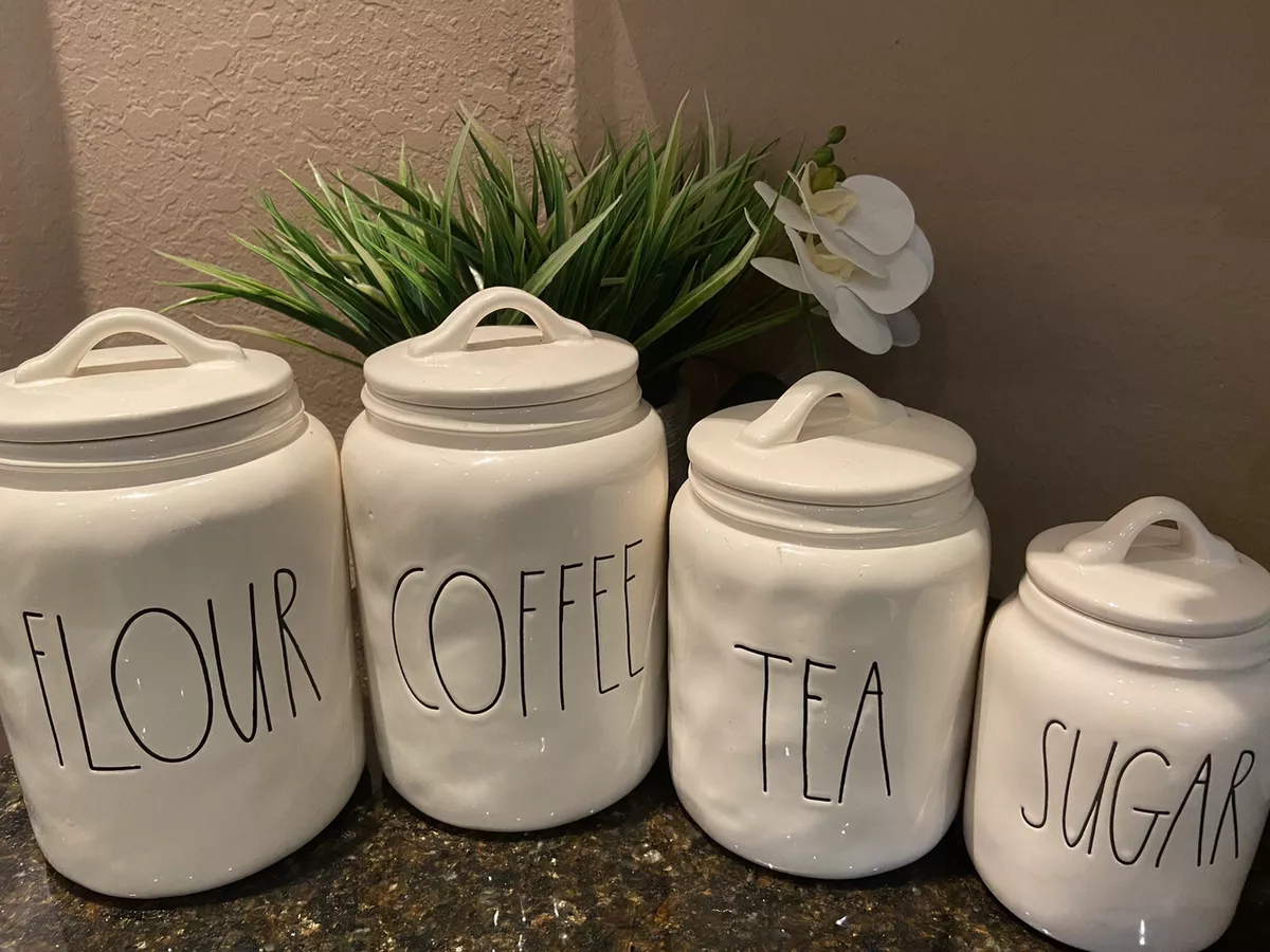 Flour Sugar Coffee Canister Set