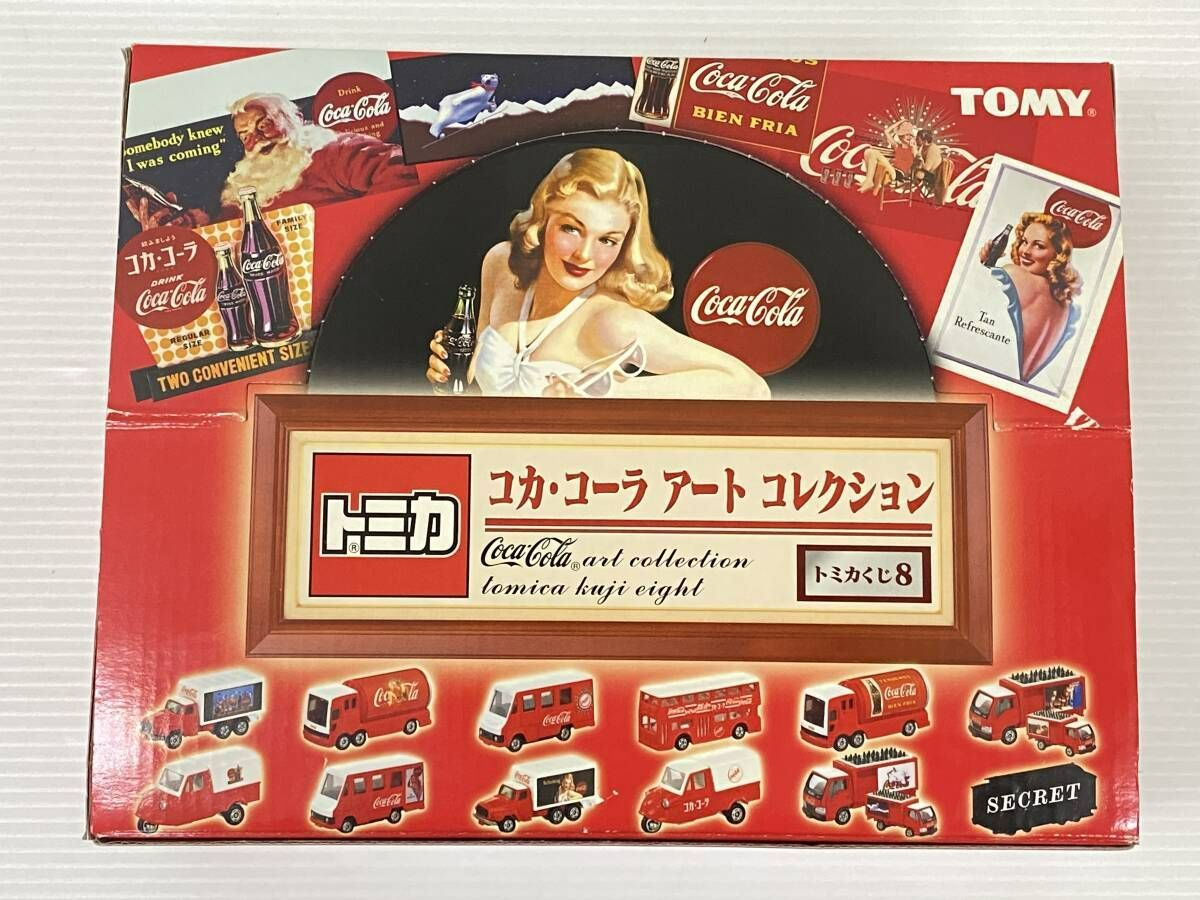 Tomica Kuji VIII Coca-Cola Art Collection BOX Minicar 12 types