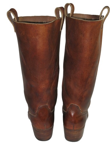 Botas De Colección Florsheim Western Campus Roper Para Hombres Talla 8 EE Gruesas Marrón Cuero-Raras - Imagen 8 de 19