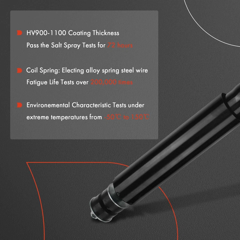 Передняя боковая стойка и пружина пружины в сборе для Thomas International Harvester 2 шт. - Изображение 4 из 4