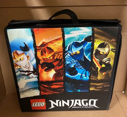 LEGO Ninjago Masters Of Spinjitzu Battle Arena Storage Carrying Case Minifigures