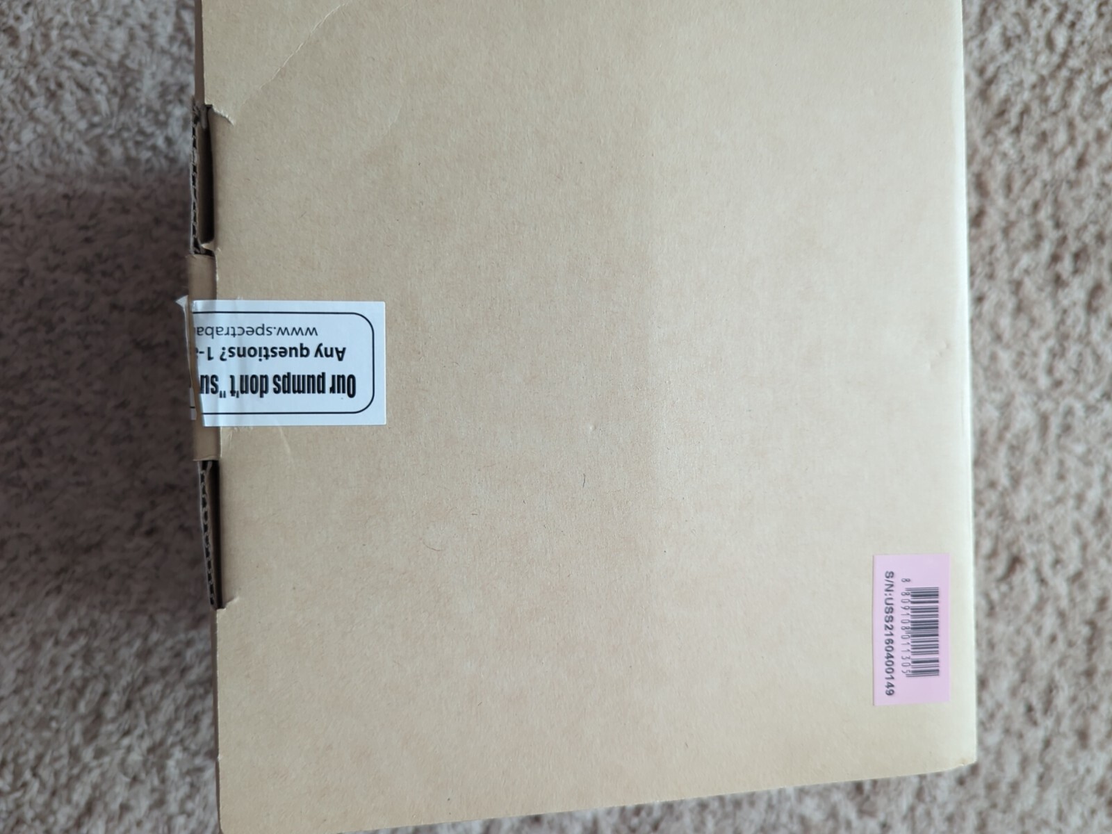 Spectra S2 SP06L1 Hospital Strength Double Electric Breast Pump New/Open Box