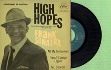 FRANK SINATRA / High Hopes / CAPITOL EAP 1-1224 Press Spain 1960 EP VG+