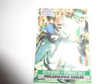 Keith Byars 1991 Pro Set #255 Philadelphia Eagles Football Card