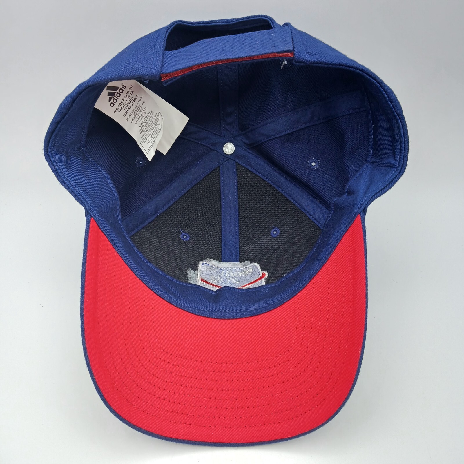 Adidas Olympic Team 2012 Hat Cap Strap Back Blue White Script Visa London New image 10