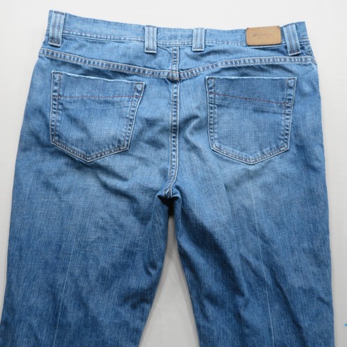 Vintage Eddie Bauer Jeans Med Wash Boot Cut Leg Denim Women's 14 Actual 36X31.5 - Picture 5 of 14