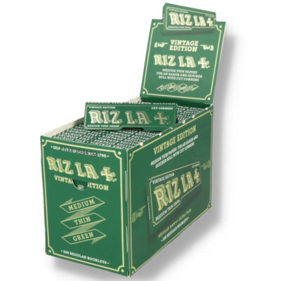 Rizla Green Vintage Edition Regular Rolling Paper - LIMITED EDITION!