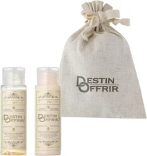 DestinOffrir Shampoo 50ml Treatment 50g Soap scent Damage repair Travel Set JP