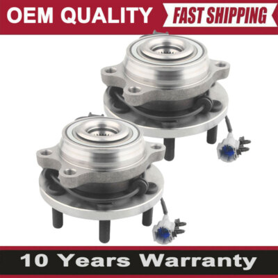 4WD Front Wheel Hub Bearing 2pcs for Nissan 2005-2012 Frontier Pathfinder Xterra