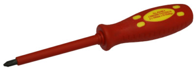 VDE Electrical Inslulated Screwdriver (#2 x 100mm) T&E Tools 82100-I