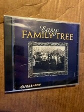 NEW/SEALED VINTAGE CD - ROM - "EASY FAMILY TREE" - SIERRA HOME - 1998
