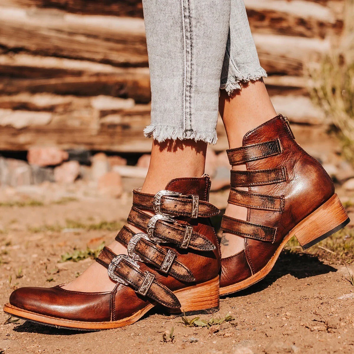 Freebird cognac clearance boots