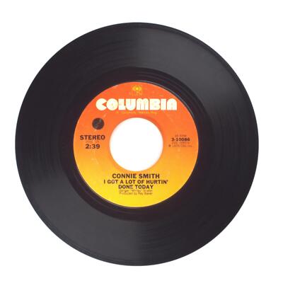 Connie Smith - I Got a Lot of Hurtin' Done Today; Back in the Country - 45 RPM