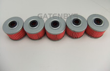 5x Ref HF112 Motorcycle Oil Filter XR400 SLR650 XR650 XR CRF250 KLX250 XL KXF