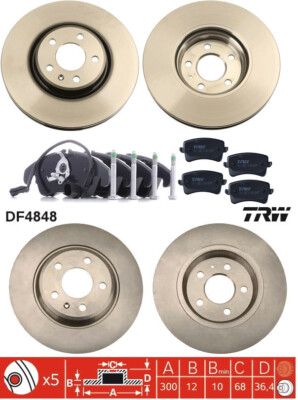 TRW Lucas Bremsscheibe Hinten + Beläge + Schrauben – Yamaha FJ 1200, GTS 1000, V-Max TRW Lucas Bremsscheibe Hinten + Beläge + Schrauben – Yamaha FJ 1200, GTS 1000, V-Max