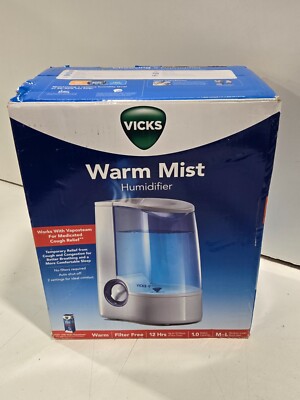 Vicks Warm Mist Humidifier(White)