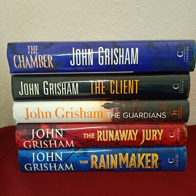 John Grisham   5 Bestseller in Hardcover | Englische Thriller | Top Zustand!