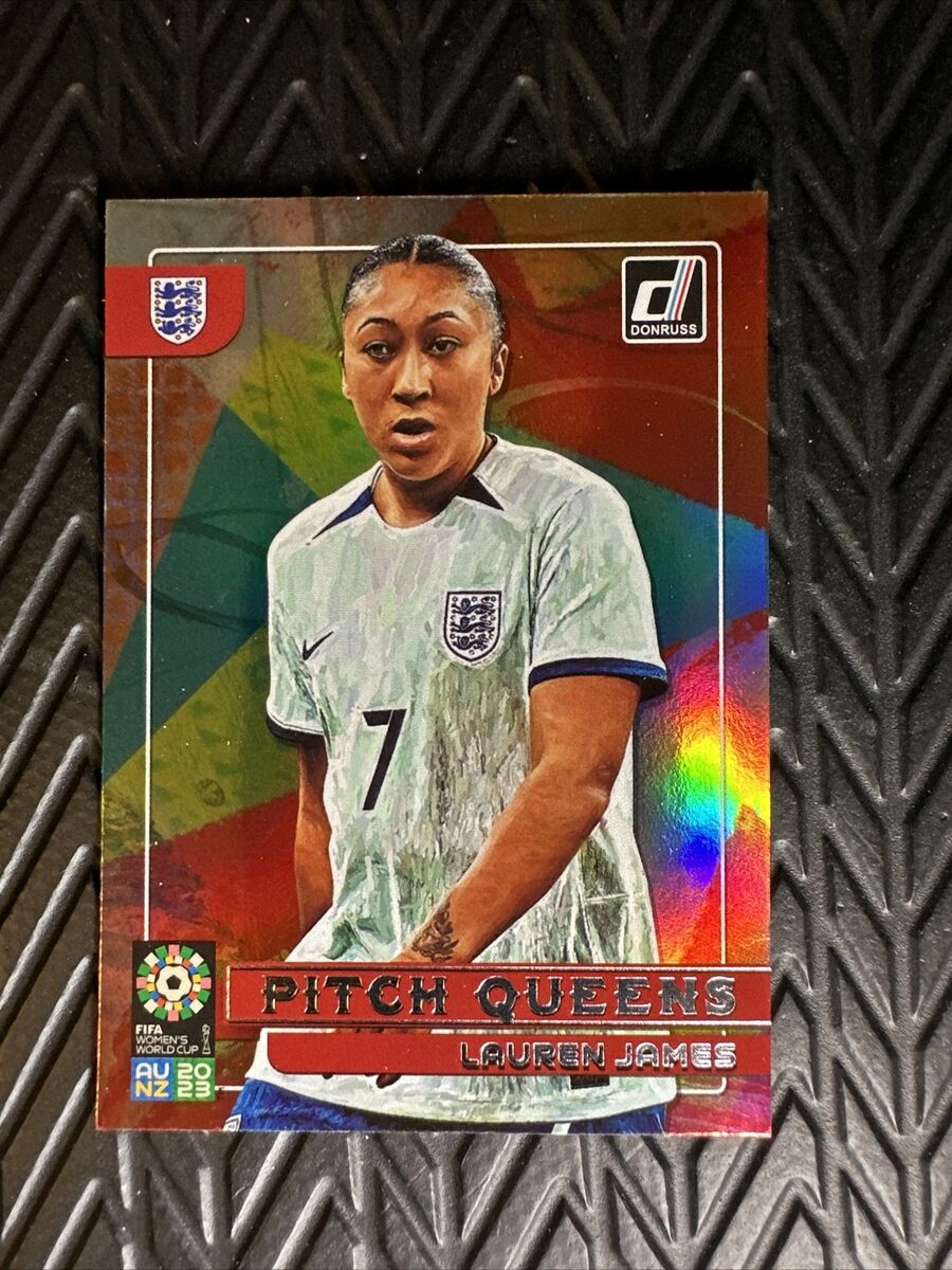 Lauren James 2023 Donruss FIFA Womens World Cup Pitch Queens Lauren James 2023 Donruss FIFA Womens World Cup Pitch Queens