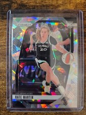 2024 Panini Prizm WNBA Kate Martin Silver Cracked Prizm Rookie RC #126 Aces