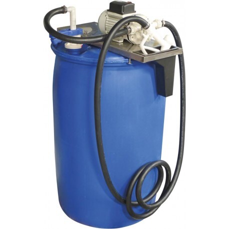 Pompe AdBlue pour fût 230V avec débit de 40L/min et pistolet manuel