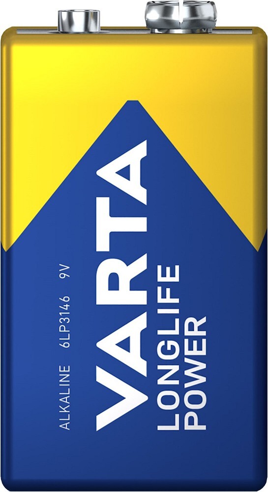 Thumbnail - Varta 9v Block-batterie 4922 Longlife Power 9v E-block