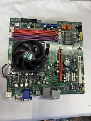 emaching motherboard with cpu 1.6 ghz MCP61PM-GM