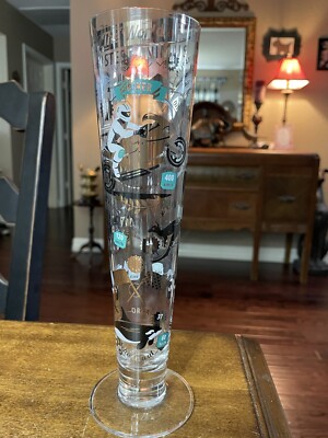 10''x3'' Vtg Ritzenhoff Glass/Beer Stein By Nils Kunath Made in German