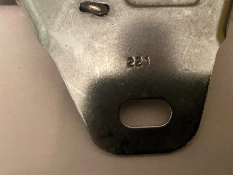 1972 1976 Ford Gran Torino HT trava de trava de porta-malas nova reprodução cromada - Imagem 2 de 4