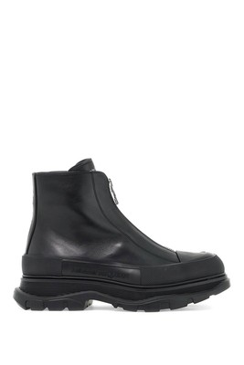 Stivaletti Zip Tread Slick ALEXANDER MCQUEEN  Tg. 9 US 758774WHZ6U 1000 Black