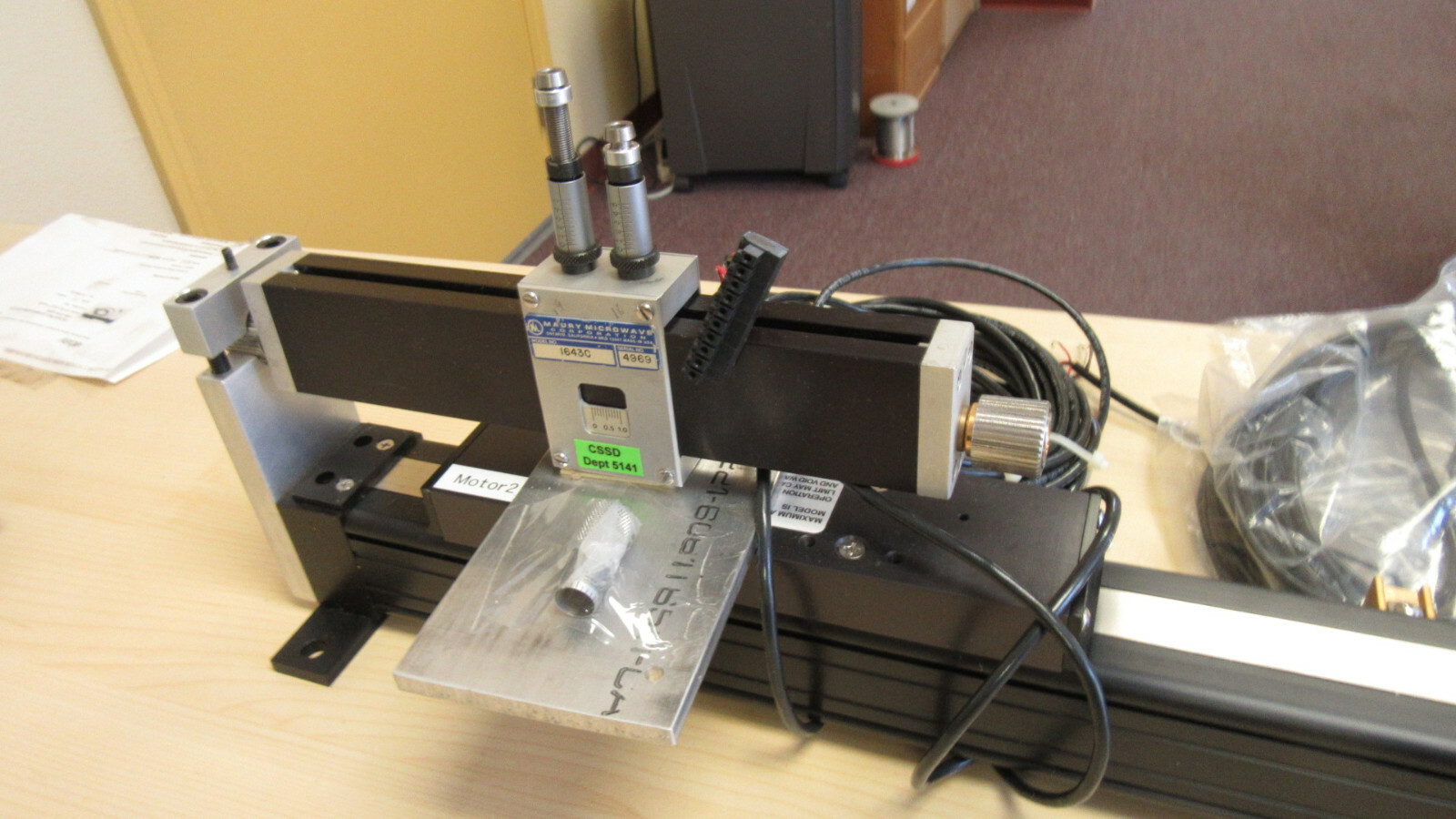 DANAHER MOTION IDC ELECTRIC CYLINDER MODEL R2ATV515B12MS5E eBay