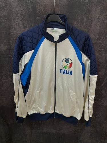 Due t sport giacca felpa vintage 80s jacket olimpiadi coni italia tuta |  eBay