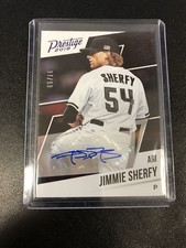 2018 Chronicles Prestige Auto Purple #PA-JS Jimmie Sherfy /99 Autograph