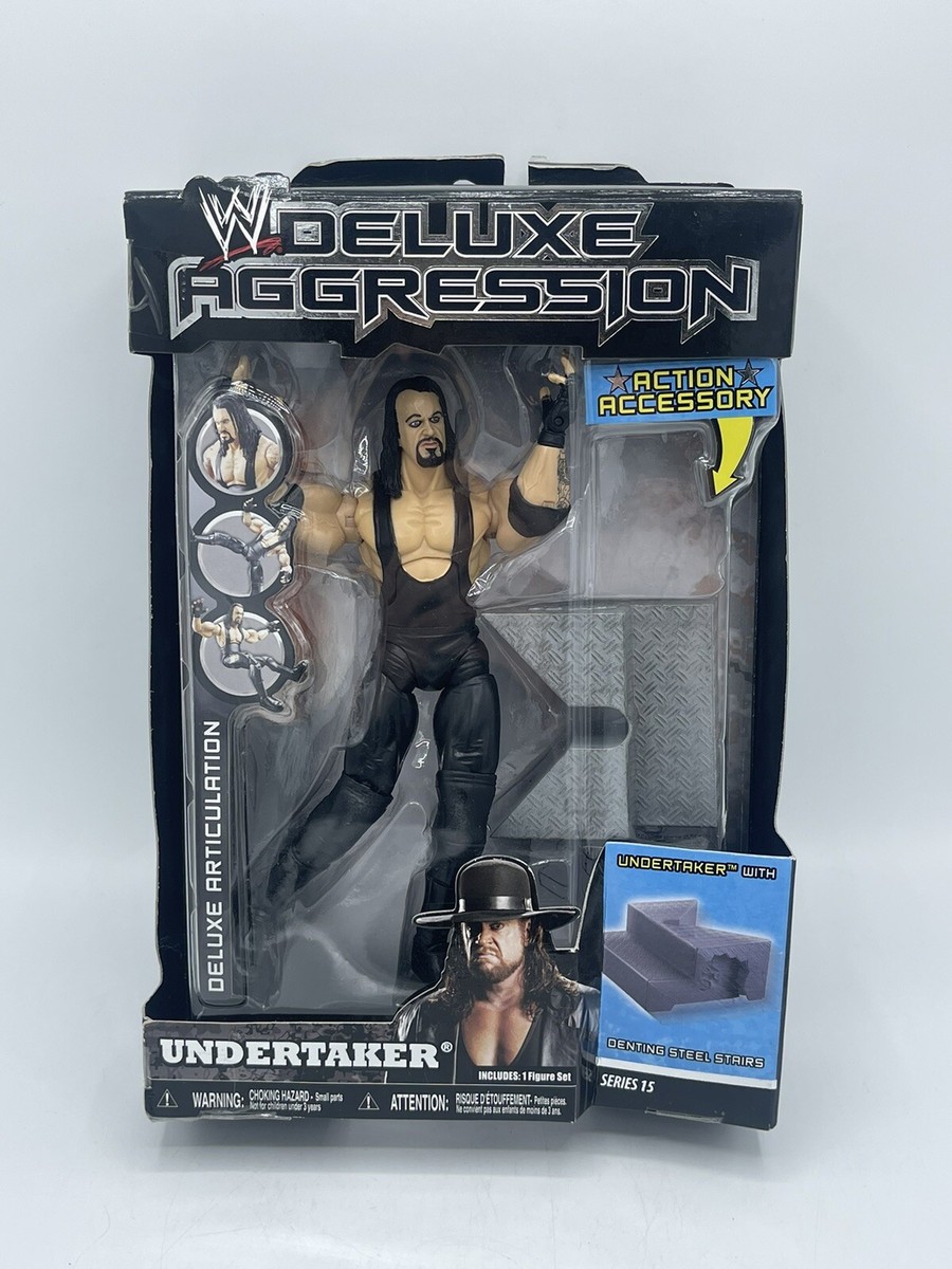 WWE Deluxe Aggression Undertaker Series 15 With Short Ladder WWE Deluxe Aggression Undertaker Series 15 With Short Ladder