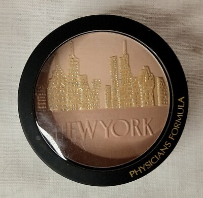 Physicians Formula CITY GLOW Bronzer NEW YORK Daily Defense -  6445  SPF30 NWOB!