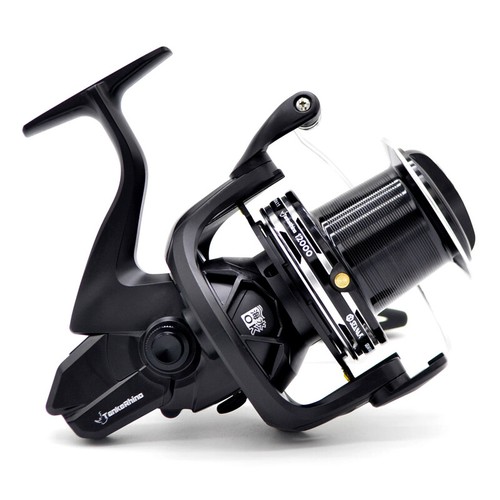 Carrete de pesca giratorio de fundición de tiro largo 7+1 rodamientos 44 lb cuerpo de grafito de arrastre máximo - Imagen 12 de 20