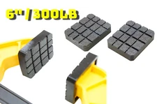 Replacement Rubber Jaws Pad Grip Feet for DeWalt Trigger Clamp (Medium 6" 300lb)