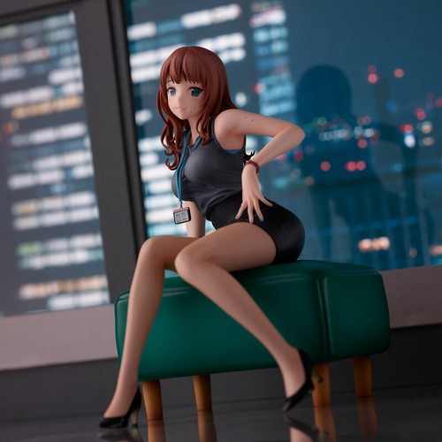 Doushima Illustration mole/Hokuro no Ooi Senpai OL-san figure Union Creative toy - Picture 10 of 13