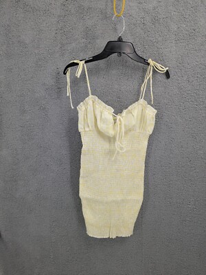 korina mini dress Princess Polly Korina Mini Dress in Yellow