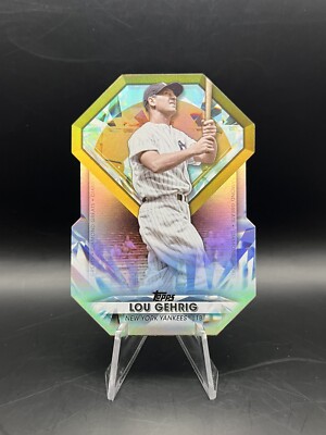 2022 Topps Update Lou Gehrig Diamond Greats Die-Cut #DGDC-51 | eBay