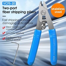 Stainless Steel VCFS-20 Two-port Fiber Optical Stripper Pliers Wire Stripper