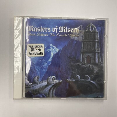 MASTERS OF MISERY: BLACK SABBATH TRIBUTE - V/A - CD - **NEW/STILL SEALED**