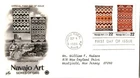 US FDC First Day Cover 1986 Navajo Art American Indians