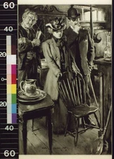 Stood before Daniel Webster,Hushed,Shopping,Walter Appleton Clark,1906?