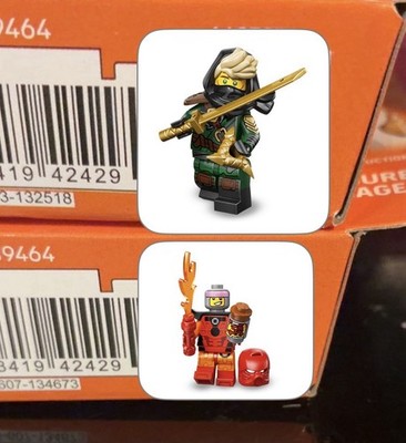 LEGO CMF Series 29 Bionicle Cosplayer Toa Tahu and Mysterious Ronin Lloyd NIB