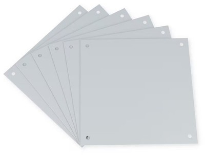Rittal DK 7507.760 Abdeckplatten für Lüfterfelder, für Flatbox, Stahlblech, RAL